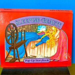 SLEEPING BEAUTY VINTAGE 90s COLLECTABLE HARDCOVER POP -UP STORYBOOK